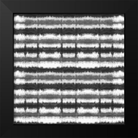 Aquarelle Black and White XI Black Modern Wood Framed Art Print by Green, Nancy