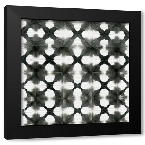 Aquarelle Black and White XIII Black Modern Wood Framed Art Print by Green, Nancy