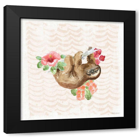 From the Jungle VI Black Modern Wood Framed Art Print by Grove, Beth