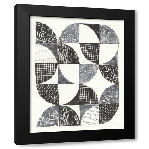 Night Sky I Black Modern Wood Framed Art Print by Prahl, Courtney