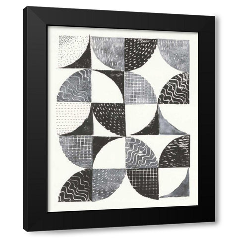 Night Sky II Black Modern Wood Framed Art Print by Prahl, Courtney