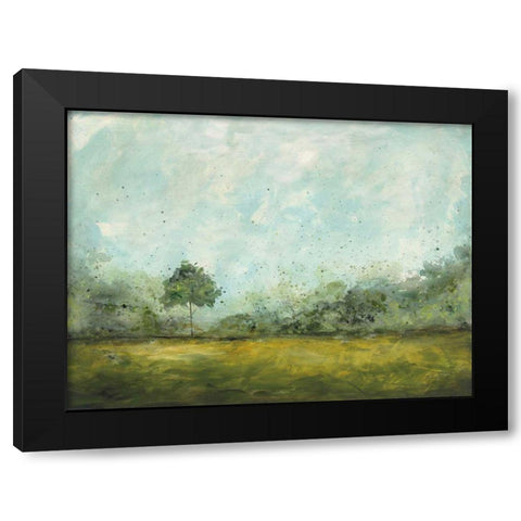 Spring Walk Black Modern Wood Framed Art Print by Prahl, Courtney