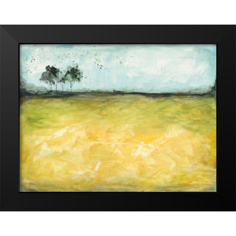 Over the Meadow Black Modern Wood Framed Art Print by Prahl, Courtney