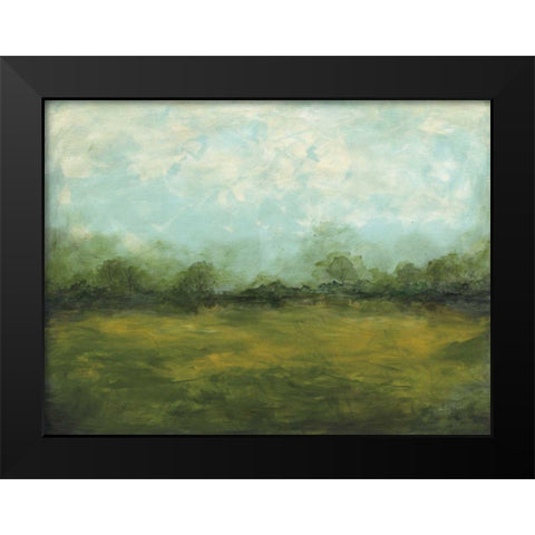 Meadows Edge Black Modern Wood Framed Art Print by Prahl, Courtney