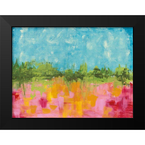 SoCal Black Modern Wood Framed Art Print by Prahl, Courtney