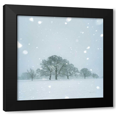 Winter Landscape I Black Modern Wood Framed Art Print by Eichman, Andre