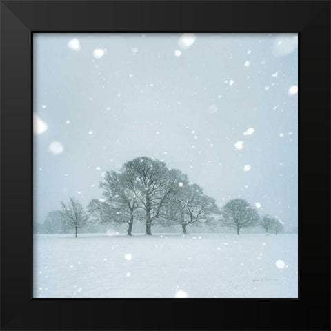 Winter Landscape I Black Modern Wood Framed Art Print by Eichman, Andre