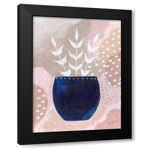 Sweet Love II Black Modern Wood Framed Art Print by Mack, Lynn