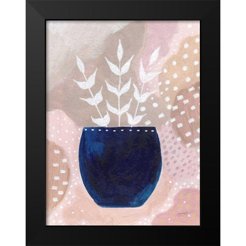 Sweet Love II Black Modern Wood Framed Art Print by Mack, Lynn