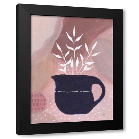 Sweet Love III Black Modern Wood Framed Art Print with Double Matting by Mack, Lynn