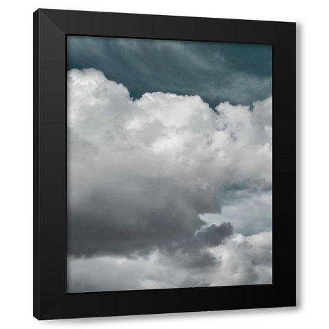 Clouds III Bright Crop I Black Modern Wood Framed Art Print by Eichman, Andre