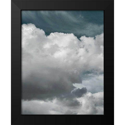 Clouds III Bright Crop I Black Modern Wood Framed Art Print by Eichman, Andre