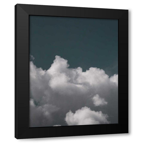 Clouds I Crop I Black Modern Wood Framed Art Print with Double Matting by Eichman, Andre