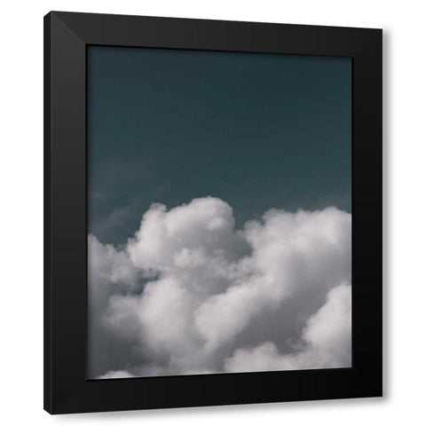 Clouds I Crop II Black Modern Wood Framed Art Print by Eichman, Andre