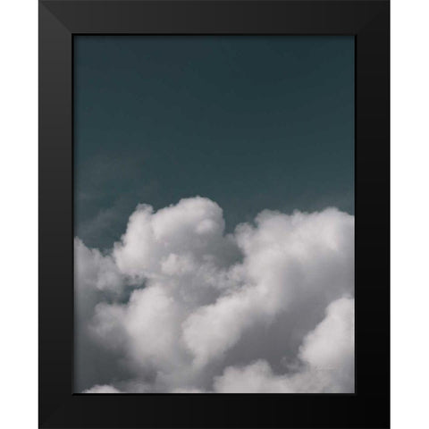 Clouds I Crop II Black Modern Wood Framed Art Print by Eichman, Andre