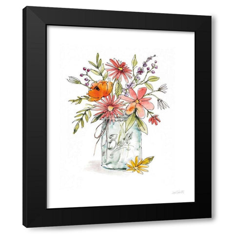 Americana Mood V Summer Black Modern Wood Framed Art Print by Tavoletti, Anne