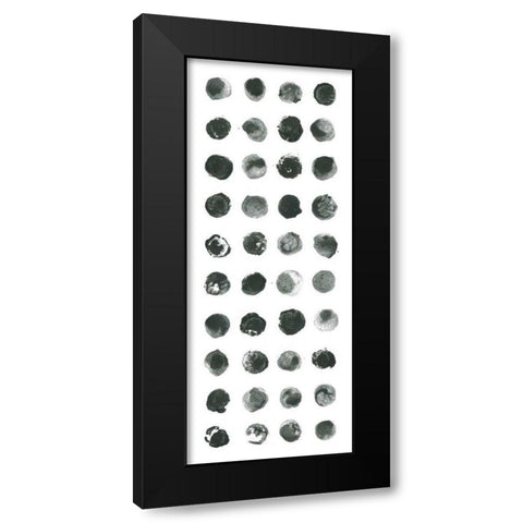 Markmaking Panel II Black Modern Wood Framed Art Print by Averinos, Melissa
