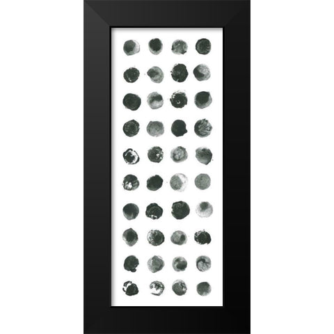 Markmaking Panel II Black Modern Wood Framed Art Print by Averinos, Melissa