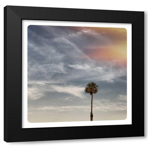 Sunny California Dreams Black Modern Wood Framed Art Print with Double Matting by Eichman, Andre