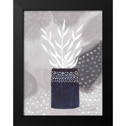 Sweet Love I Gray Black Modern Wood Framed Art Print by Mack, Lynn