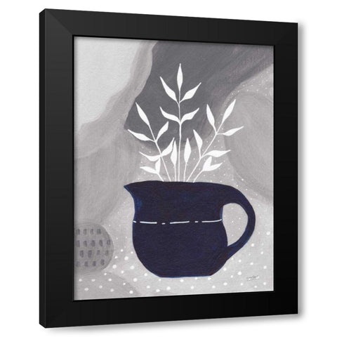 Sweet Love III Gray Black Modern Wood Framed Art Print by Mack, Lynn