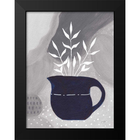 Sweet Love III Gray Black Modern Wood Framed Art Print by Mack, Lynn