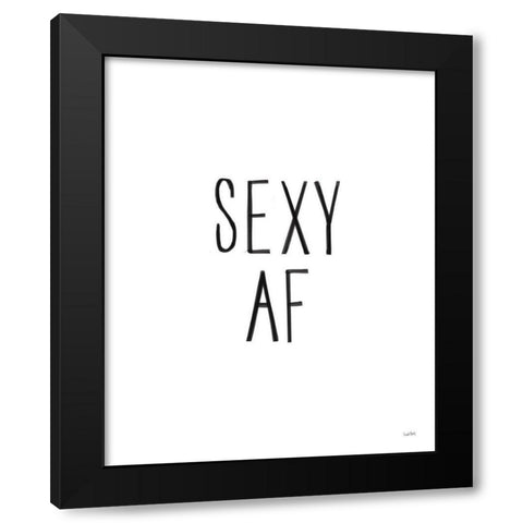 Valentines VI Black Modern Wood Framed Art Print by York, Leah