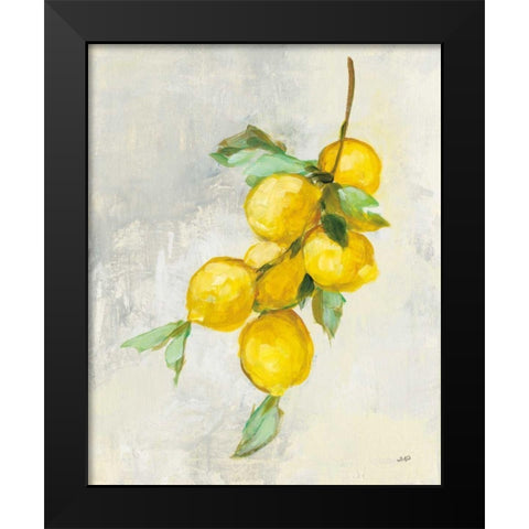 Zest II Black Modern Wood Framed Art Print by Purinton, Julia