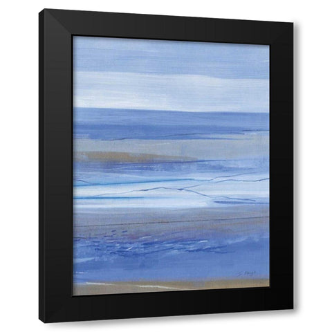 Summer Morning III Black Modern Wood Framed Art Print by Maye, Jo
