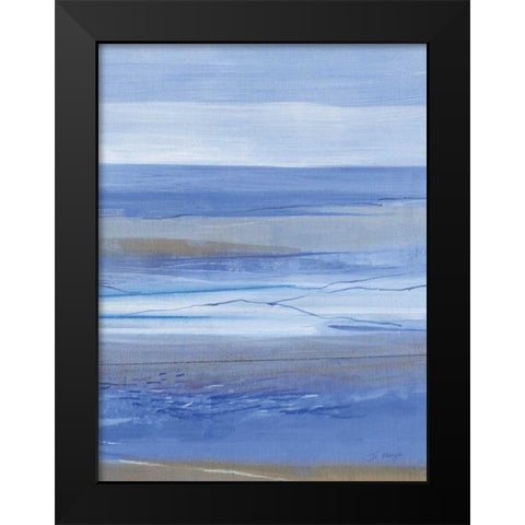 Summer Morning III Black Modern Wood Framed Art Print by Maye, Jo