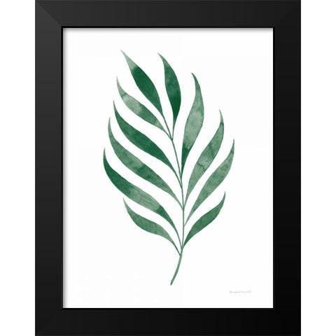Botanic Inspiration I No Words Black Modern Wood Framed Art Print by Snowdon, Alexandra