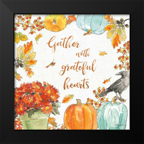 Harvest Dogs VI Black Modern Wood Framed Art Print by Grove, Beth