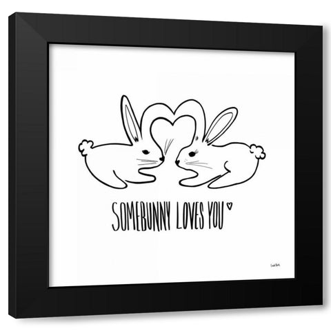 Animalistic IV Black Modern Wood Framed Art Print by York, Leah