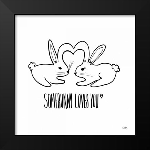 Animalistic IV Black Modern Wood Framed Art Print by York, Leah