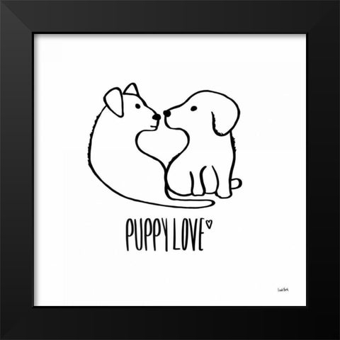 Animalistic VI Black Modern Wood Framed Art Print by York, Leah