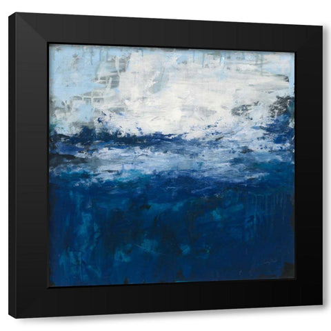 Seaside Escape I Black Modern Wood Framed Art Print with Double Matting by Prahl, Courtney