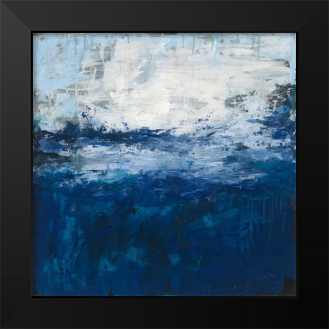 Seaside Escape I Black Modern Wood Framed Art Print by Prahl, Courtney