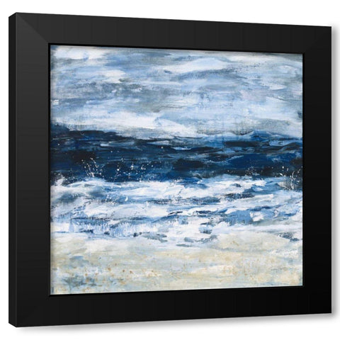 Seaside Escape II Black Modern Wood Framed Art Print by Prahl, Courtney
