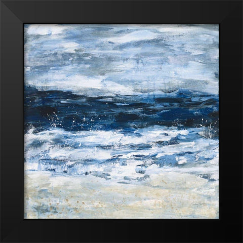 Seaside Escape II Black Modern Wood Framed Art Print by Prahl, Courtney