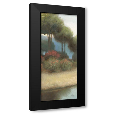 By the Waterways I Crop I Black Modern Wood Framed Art Print with Double Matting by Wiens, James