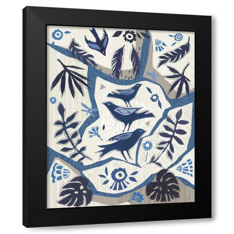 Desert Flair VII Black Modern Wood Framed Art Print by Brissonnet, Daphne