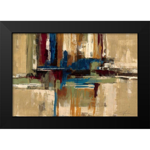 Eucalyptus Bark Black Modern Wood Framed Art Print by Vassileva, Silvia