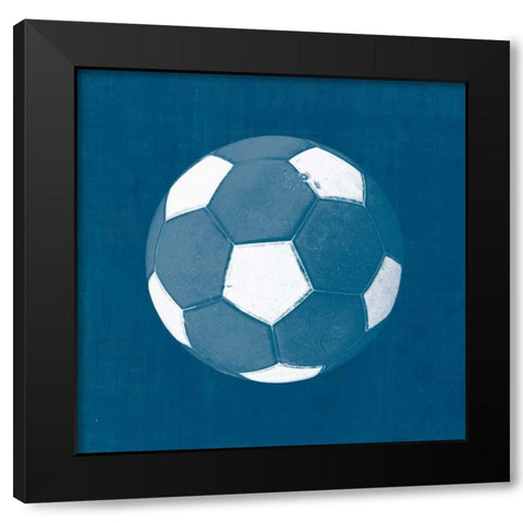 Ball Four Blueprint II Black Modern Wood Framed Art Print by Wild Apple Portfolio