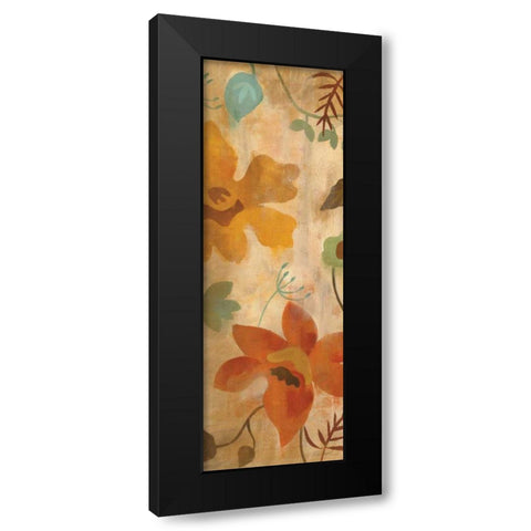 Antique Embroidery I Black Modern Wood Framed Art Print by Vassileva, Silvia