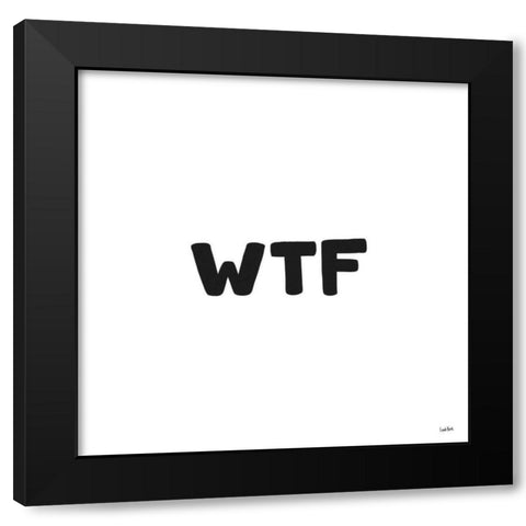Xennials VII Black Modern Wood Framed Art Print by York, Leah