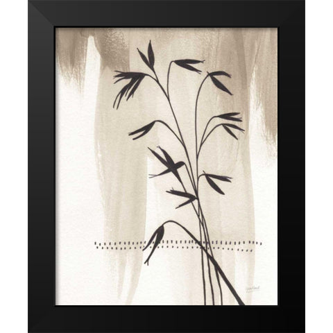 Valentine Neutral I Crop Black Modern Wood Framed Art Print by Mack, Lynn