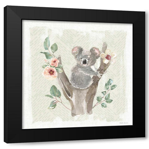 Aussie Love IV Black Modern Wood Framed Art Print by Grove, Beth