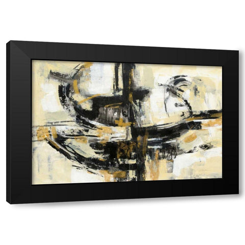 Concept Black Modern Wood Framed Art Print with Double Matting by Vassileva, Silvia