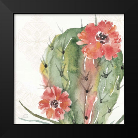 Sweet Southwest V Black Modern Wood Framed Art Print by June, Dina