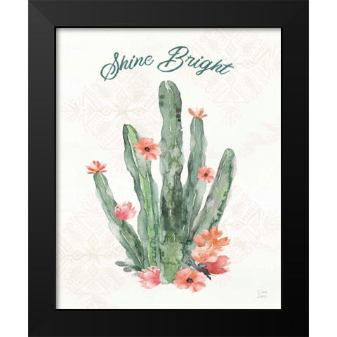 Sweet Southwest XIV Black Modern Wood Framed Art Print by June, Dina